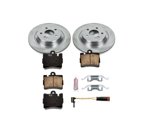 Power Stop 00-03 Mercedes-Benz CL500 Rear Autospecialty Brake Kit