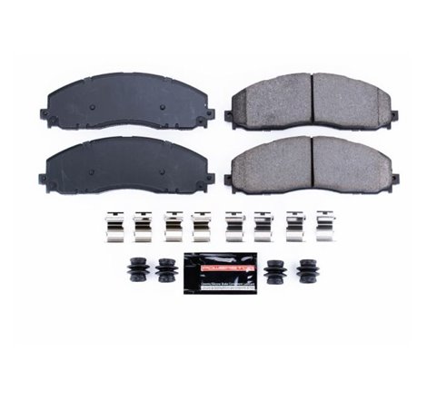 Power Stop 12-19 Ford F-250 Super Duty Front Z23 Evolution Sport Brake Pads w/Hardware