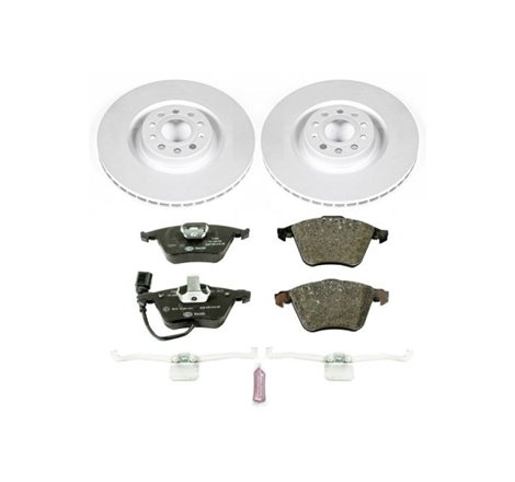 Power Stop 09-11 Volkswagen CC Front Euro-Stop Brake Kit