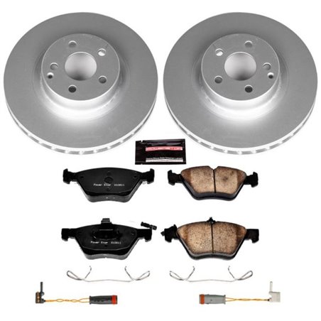 Power Stop 04-05 Mercedes-Benz E320 Front Z23 Evolution Sport Coated Brake Kit