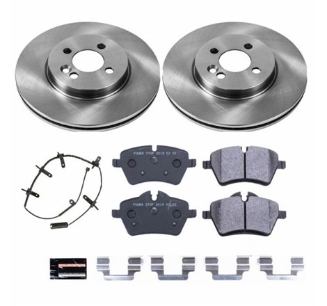 Power Stop 07-08 Mini Cooper Front Track Day Brake Kit