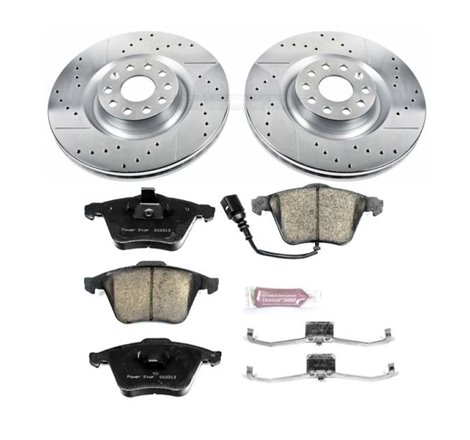 Power Stop 09-11 Volkswagen CC Front Z23 Evolution Sport Brake Kit