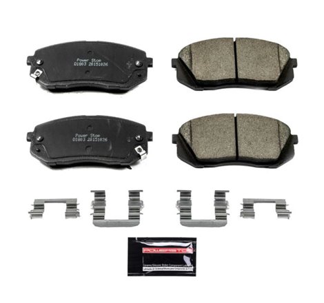 Power Stop 15-16 Hyundai Sonata Front Z23 Evolution Sport Brake Pads w/Hardware