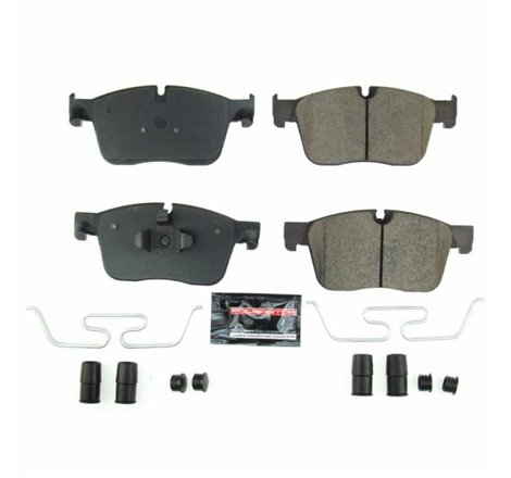 Power Stop 17-19 Jaguar F-Pace Front Z23 Evolution Sport Brake Pads w/Hardware