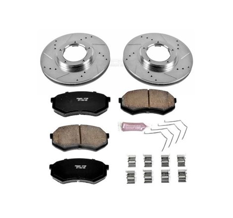 Power Stop 95-04 Toyota Tacoma Front Z23 Evolution Sport Brake Kit