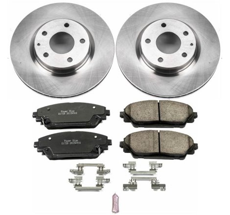 Power Stop 14-18 Mazda 3 Front Autospecialty Brake Kit