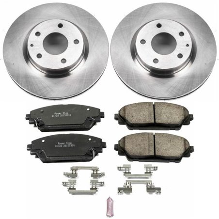 Power Stop 14-18 Mazda 3 Front Autospecialty Brake Kit