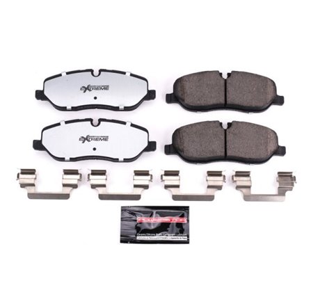 Power Stop 05-09 Land Rover LR3 Front Z36 Truck & Tow Brake Pads w/Hardware