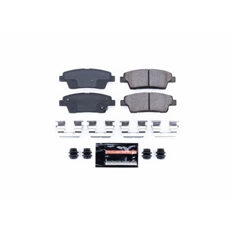 Power Stop 17-19 Genesis G80 Rear Z23 Evolution Sport Brake Pads w/Hardware