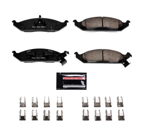 Power Stop 95-00 Chrysler Cirrus Front Z23 Evolution Sport Brake Pads w/Hardware