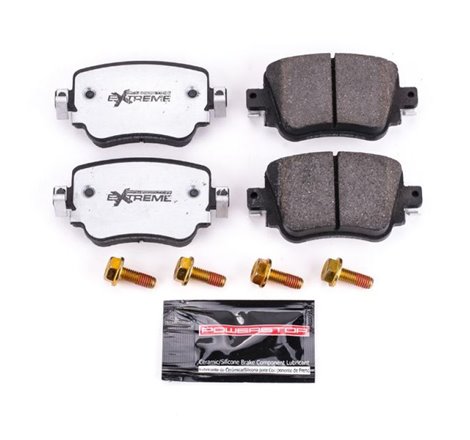 Power Stop 16-18 Audi Q3 Rear Z26 Extreme Street Brake Pads w/Hardware