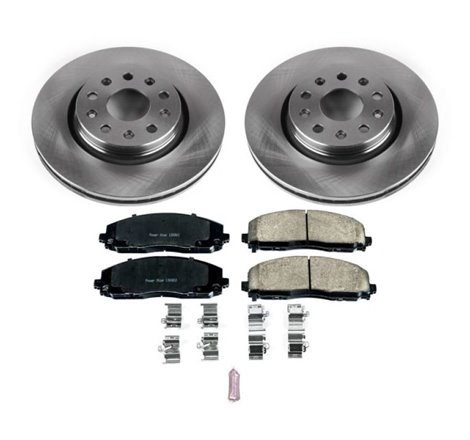 Power Stop 18-19 Jeep Wrangler Front Autospecialty Brake Kit