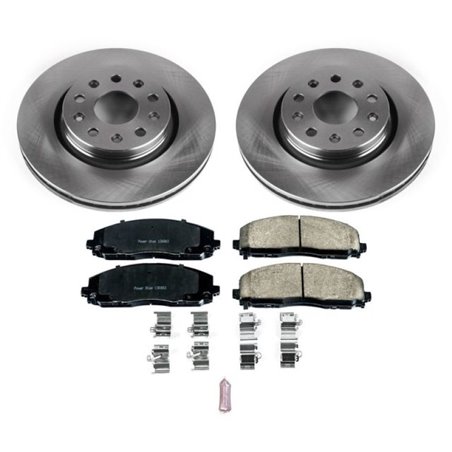 Power Stop 18-19 Jeep Wrangler Front Autospecialty Brake Kit