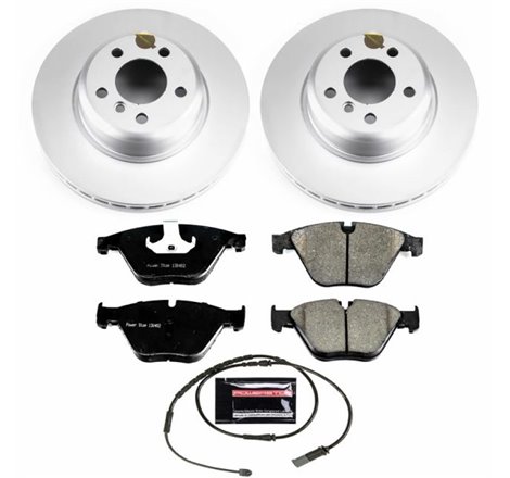 Power Stop 14-16 BMW 528i Front Z23 Evolution Sport Coated Brake Kit