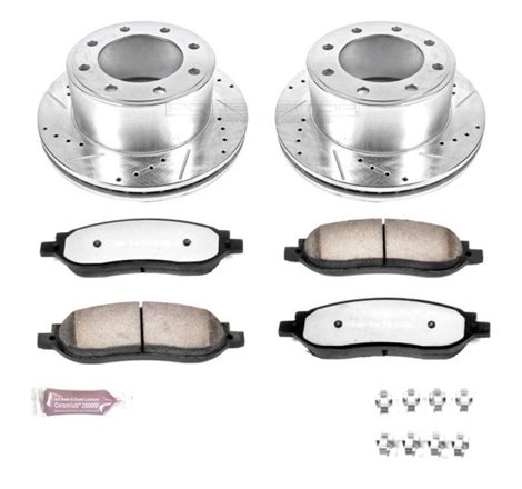 Power Stop 05-07 Ford F-250 Super Duty Rear Z36 Truck & Tow Brake Kit