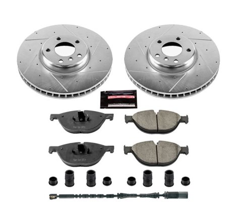 Power Stop 10-17 BMW 535i GT Front Z23 Evolution Sport Brake Kit