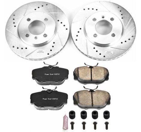 Power Stop 91-92 BMW 318i Front Z23 Evolution Sport Brake Kit