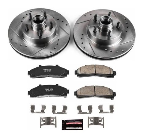 Power Stop 95-01 Ford Explorer Front Z23 Evolution Sport Brake Kit