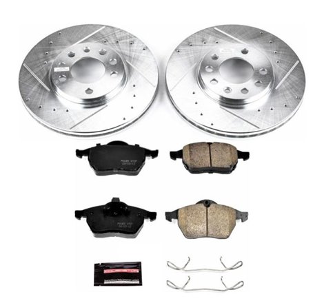 Power Stop 97-98 Saab 900 Front Z23 Evolution Sport Brake Kit