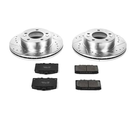 Power Stop 86-91 Mazda RX-7 Front Z23 Evolution Sport Brake Kit