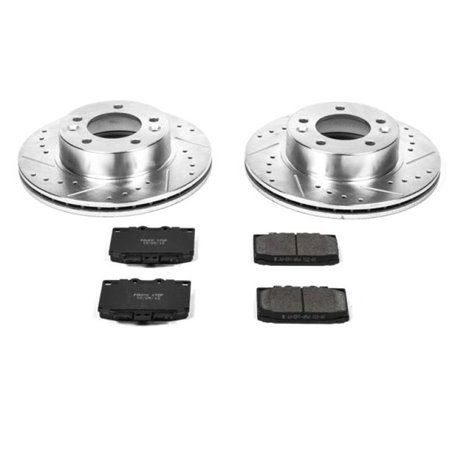 Power Stop 86-91 Mazda RX-7 Front Z23 Evolution Sport Brake Kit