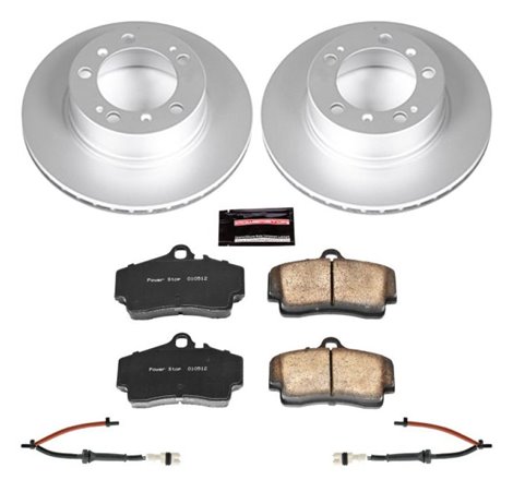 Power Stop 97-04 Porsche Boxster Rear Z23 Evolution Sport Coated Brake Kit