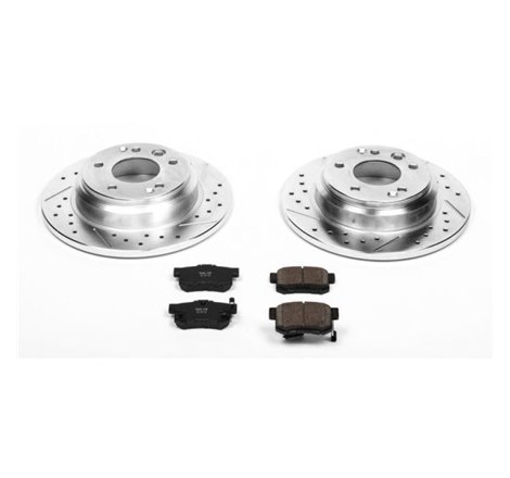 Power Stop 99-01 Acura RL Rear Z23 Evolution Sport Brake Kit