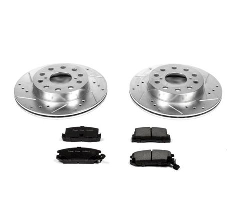 Power Stop 91-95 Toyota MR2 Rear Z23 Evolution Sport Brake Kit