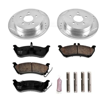 Power Stop 98-03 Mercedes-Benz ML320 Rear Z23 Evolution Sport Brake Kit