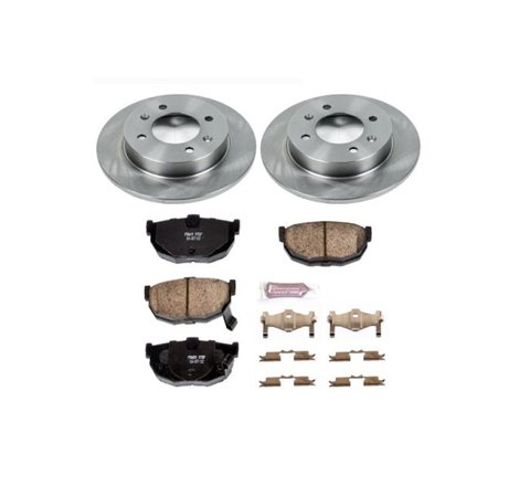 Power Stop 97-06 Hyundai Elantra Rear Autospecialty Brake Kit