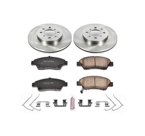 Power Stop 09-14 Honda Fit Front Autospecialty Brake Kit