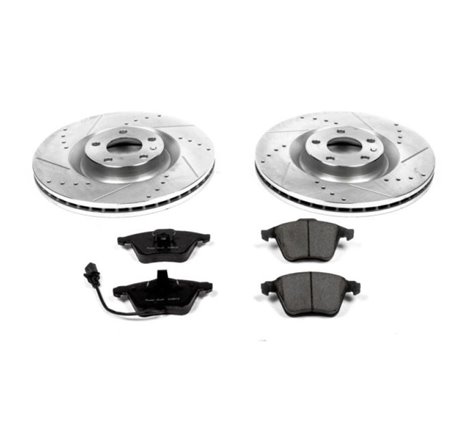 Power Stop 04-09 Audi S4 Front Z23 Evolution Sport Brake Kit