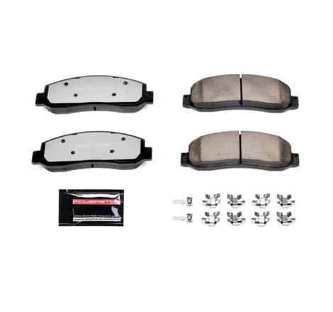 Power Stop 05-08 Ford F-250 Super Duty Front Z36 Truck & Tow Brake Pads w/Hardware