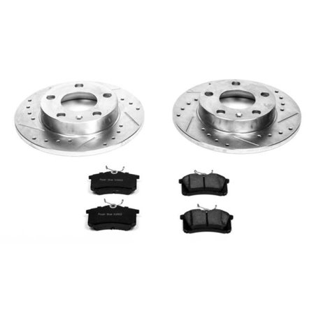 Power Stop 02-06 Audi A4 Rear Z23 Evolution Sport Brake Kit