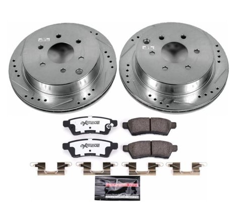 Power Stop 05-18 Nissan Frontier Rear Z36 Truck & Tow Brake Kit