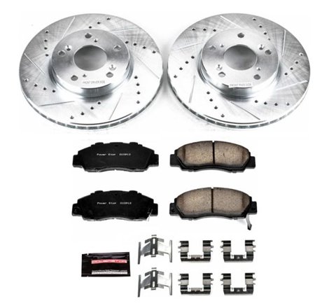 Power Stop 98-02 Honda Accord Front Z23 Evolution Sport Brake Kit