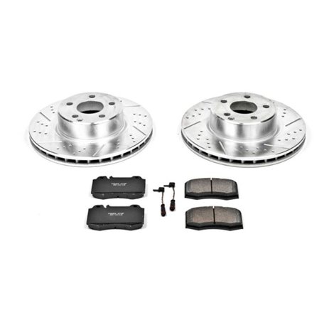 Power Stop 03-06 Mercedes-Benz CL500 Front Z23 Evolution Sport Brake Kit