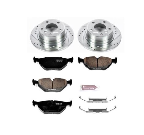 Power Stop 03-05 BMW Z4 Rear Z23 Evolution Sport Brake Kit