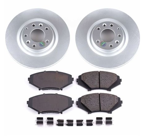 Power Stop 04-11 Mazda RX-8 Front Z17 Evolution Geomet Coated Brake Kit