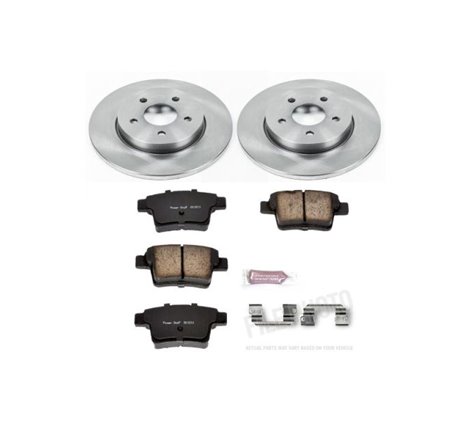 Power Stop 05-08 Jaguar X-Type Rear Autospecialty Brake Kit