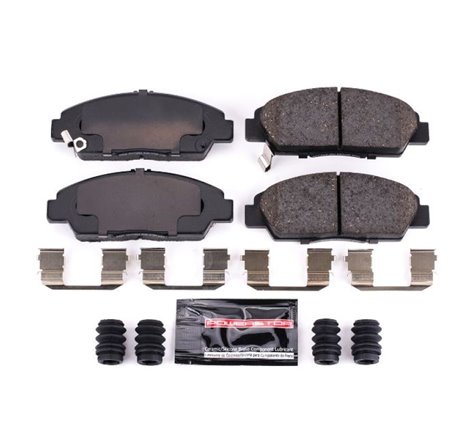 Power Stop 92-96 Honda Prelude Front Z23 Evolution Sport Brake Pads w/Hardware