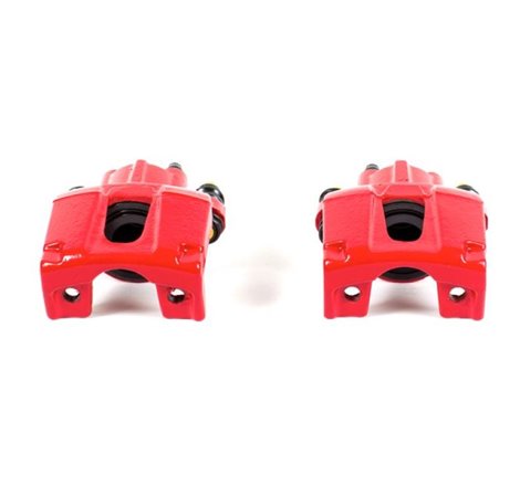 Power Stop 05-10 Infiniti QX56 Rear Red Calipers w/o Brackets - Pair