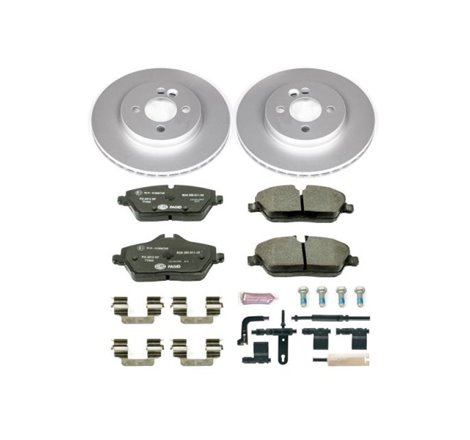 Power Stop 07-10 Mini Cooper Front Euro-Stop Brake Kit