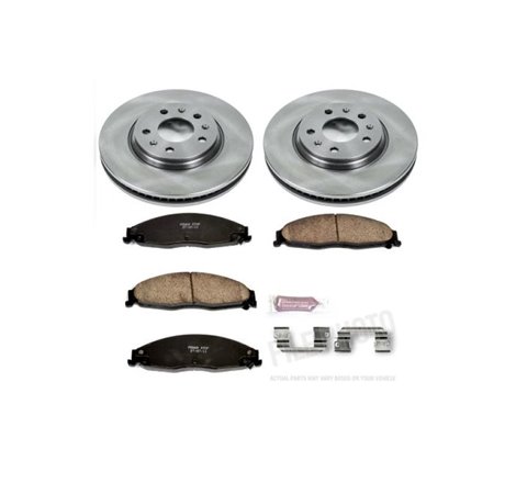 Power Stop 03-05 Cadillac CTS Front Autospecialty Brake Kit