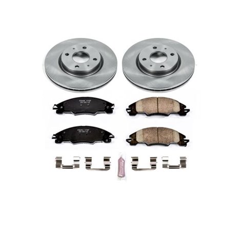 Power Stop 08-11 Ford Focus Front Autospecialty Brake Kit