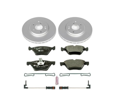 Power Stop 98-02 Mercedes-Benz CLK320 Front Euro-Stop Brake Kit