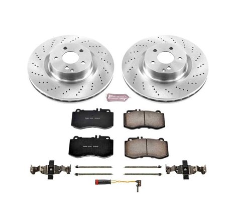 Power Stop 10-16 Mercedes-Benz E350 Front Autospecialty Brake Kit