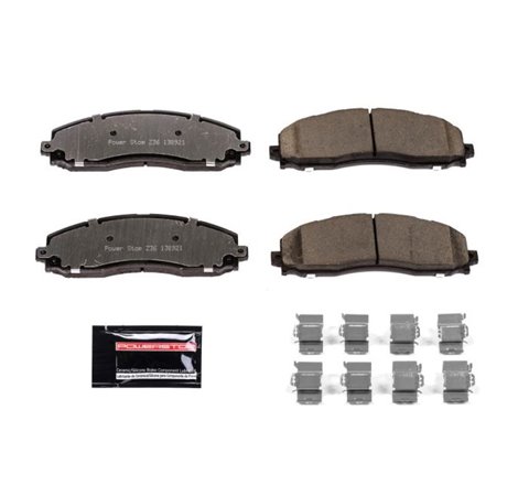 Power Stop 13-19 Ford F-250 Super Duty Rear Z36 Truck & Tow Brake Pads w/Hardware