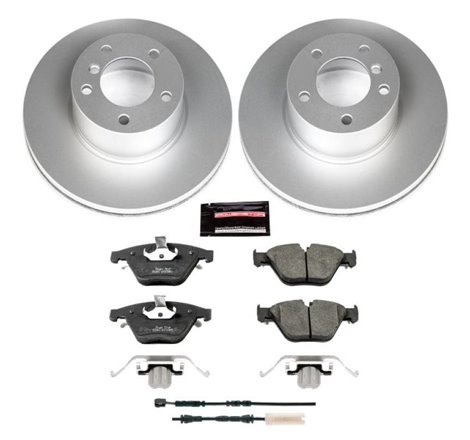 Power Stop 13-15 BMW X1 Front Z23 Evolution Sport Coated Brake Kit