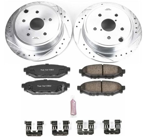 Power Stop 15-19 Subaru WRX Rear Z23 Evolution Sport Brake Kit